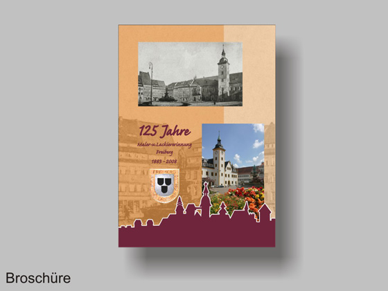 Broschueren gestalten, setzen, drucken, heften