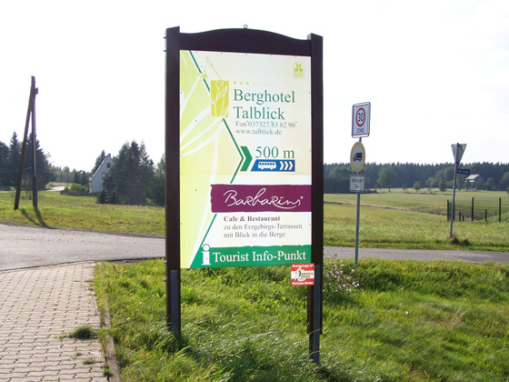 Werbeschild